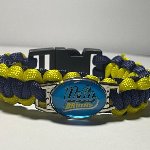 UCLA Bruins NCAA Paracord Bracelet NEW - Picture 1 of 2